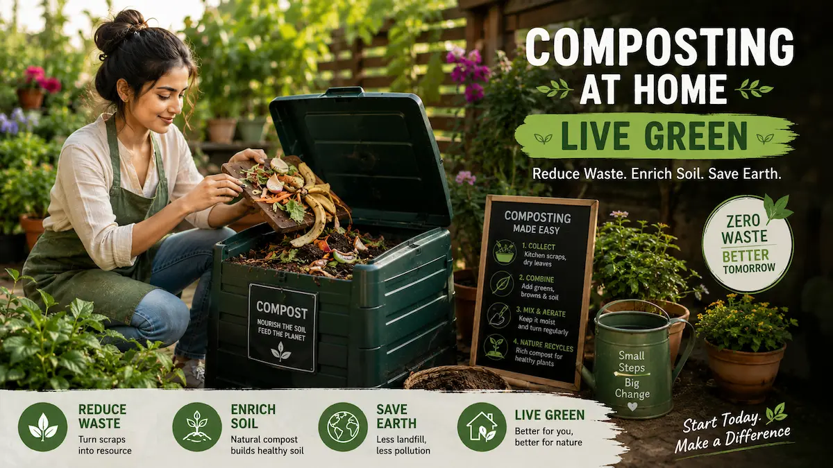 COMPOSTING AT HOME