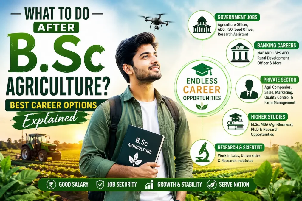 What to Do After B.Sc Agriculture? Best Career Options Explained